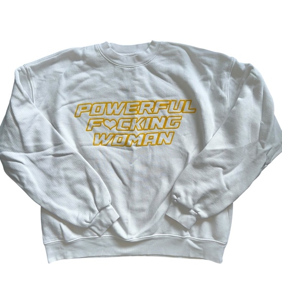 Good American Sweaters - Powerful‎ F💛cking Female”crew neck sweatshirt. The B Project - Good American.